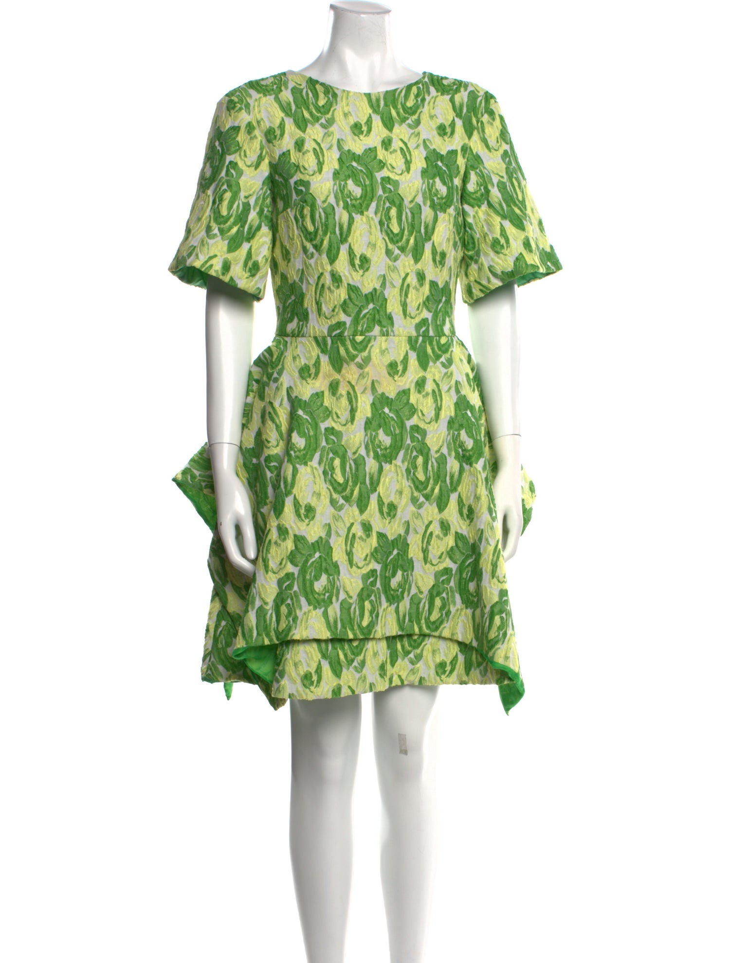 Christian Siriano Printed Mini Dress