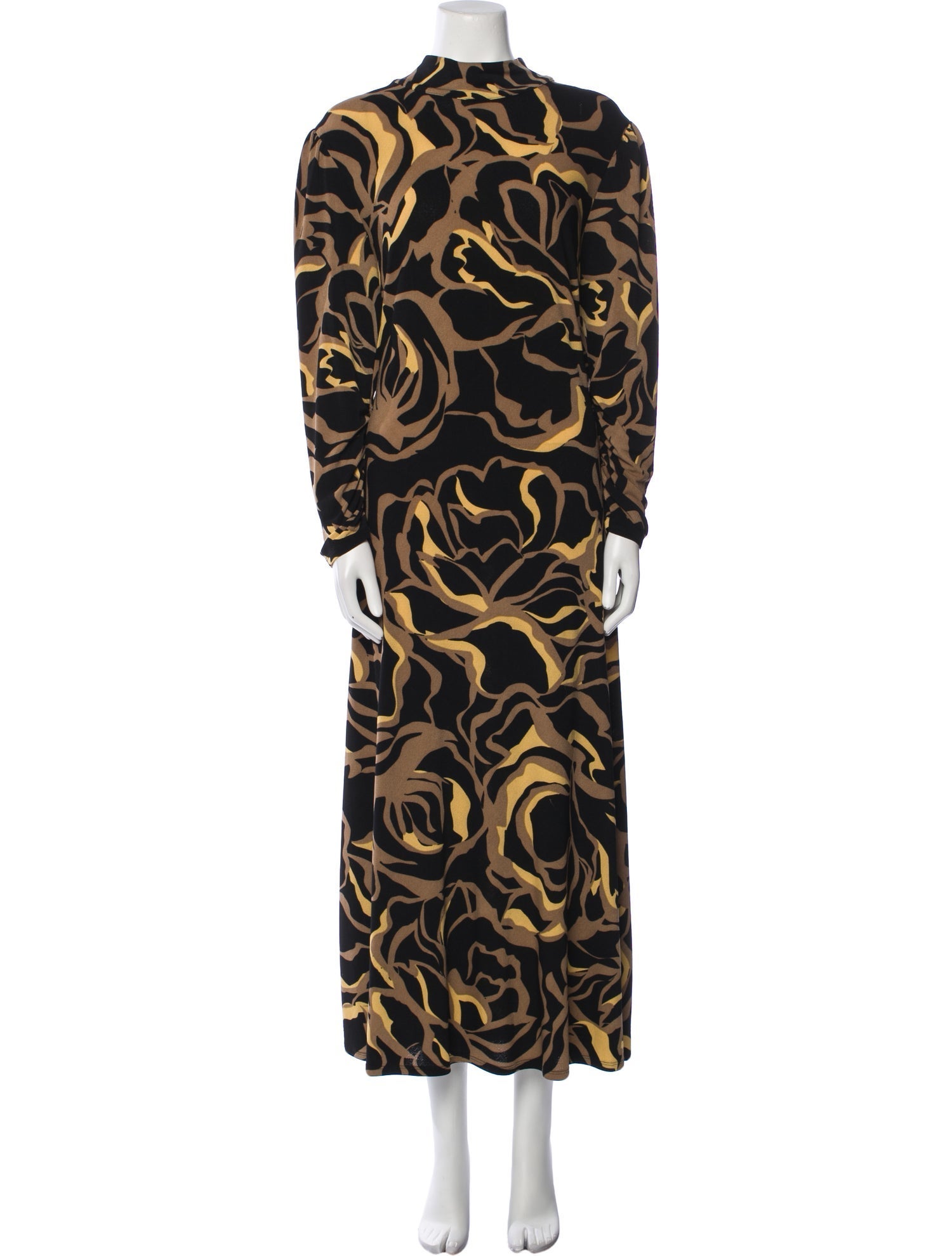 Christian Siriano Printed Long Dress w/ Tags