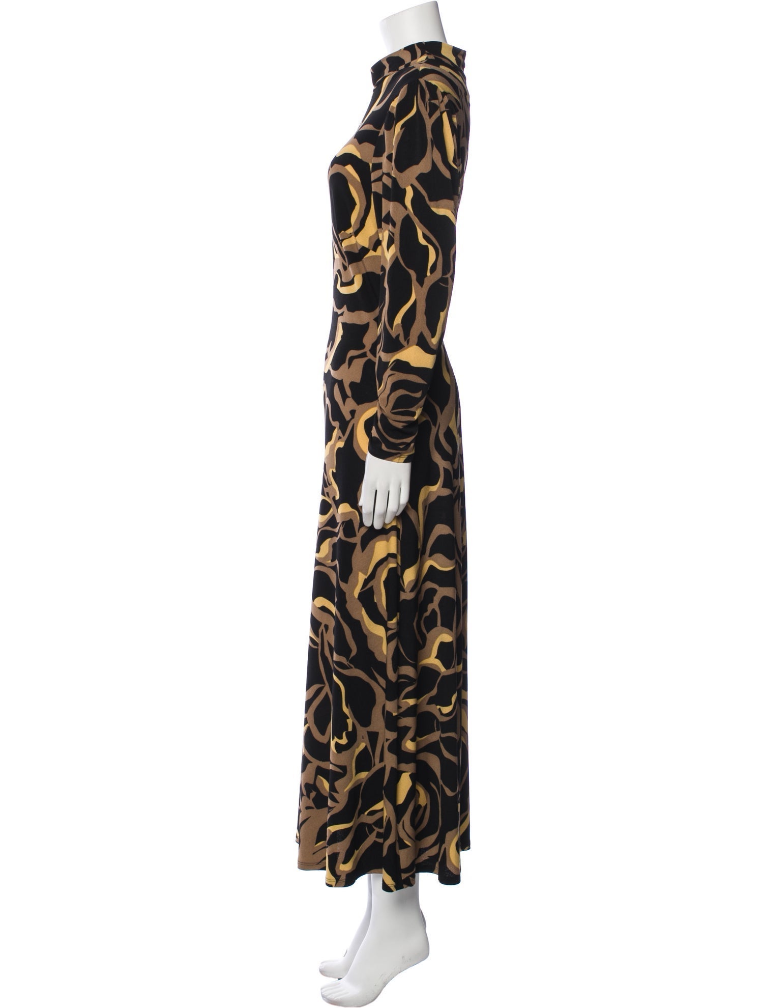 Christian Siriano Printed Long Dress w/ Tags