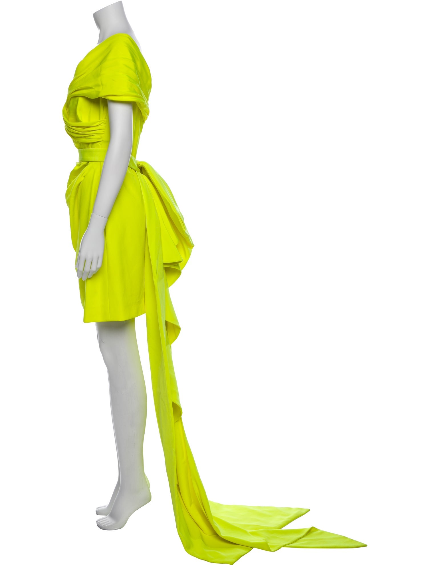 Christian Siriano Cowl Neck Mini Dress