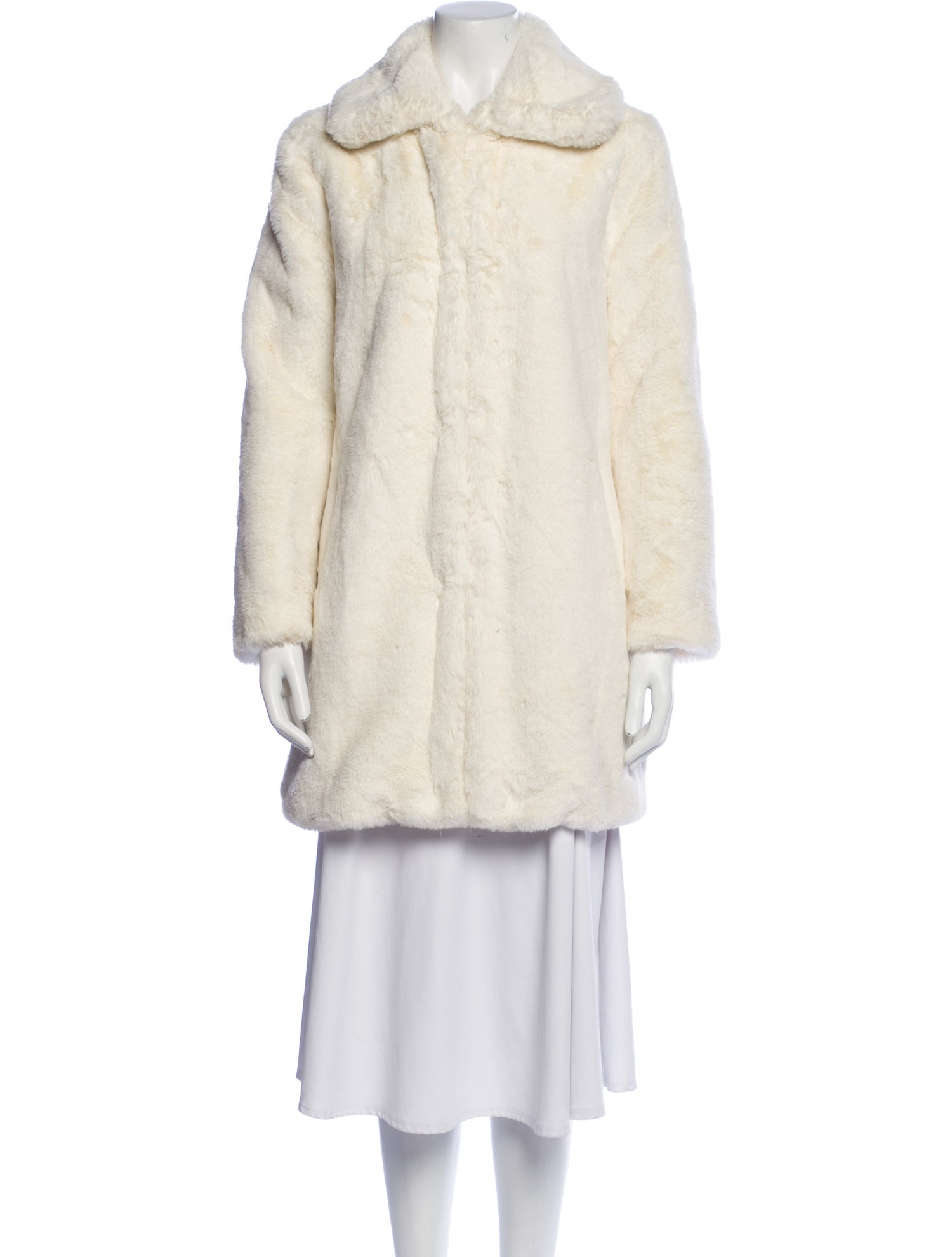 Christian Siriano Faux Fur Coat