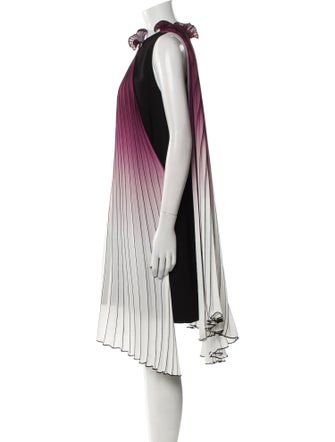 Christian Siriano Striped Mini Dress