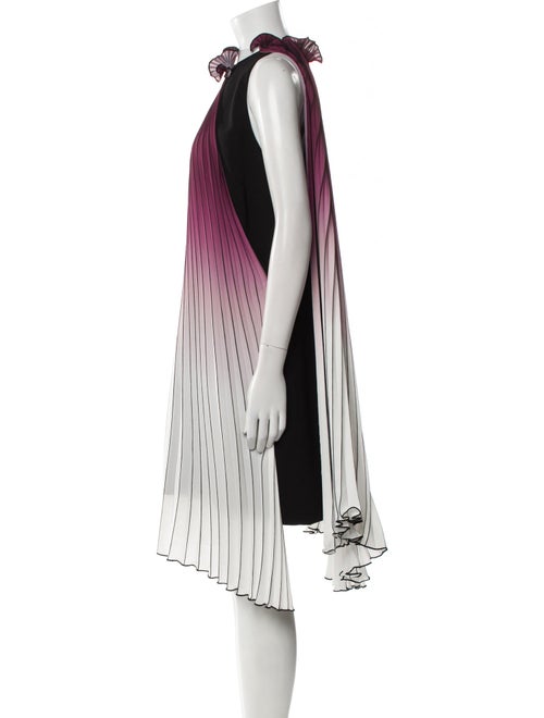 Christian Siriano Striped Mini Dress