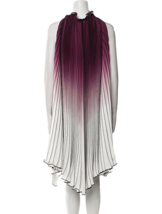 Christian Siriano Striped Mini Dress