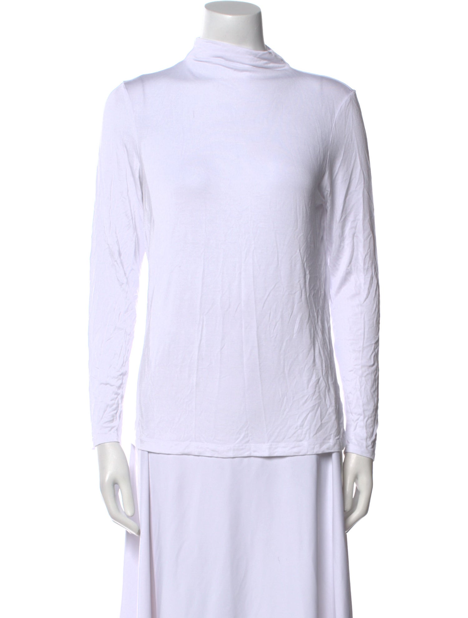 Christian Siriano Turtleneck Long Sleeve Top