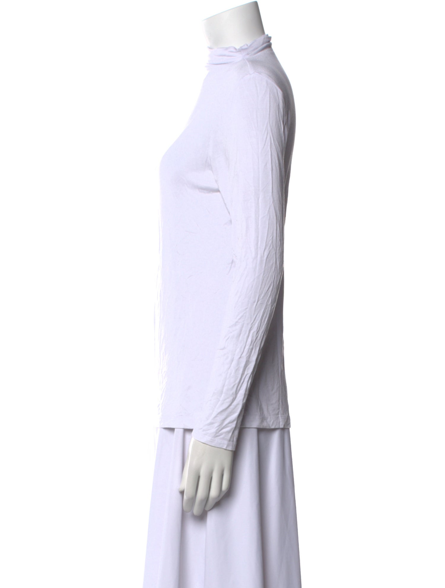 Christian Siriano Turtleneck Long Sleeve Top