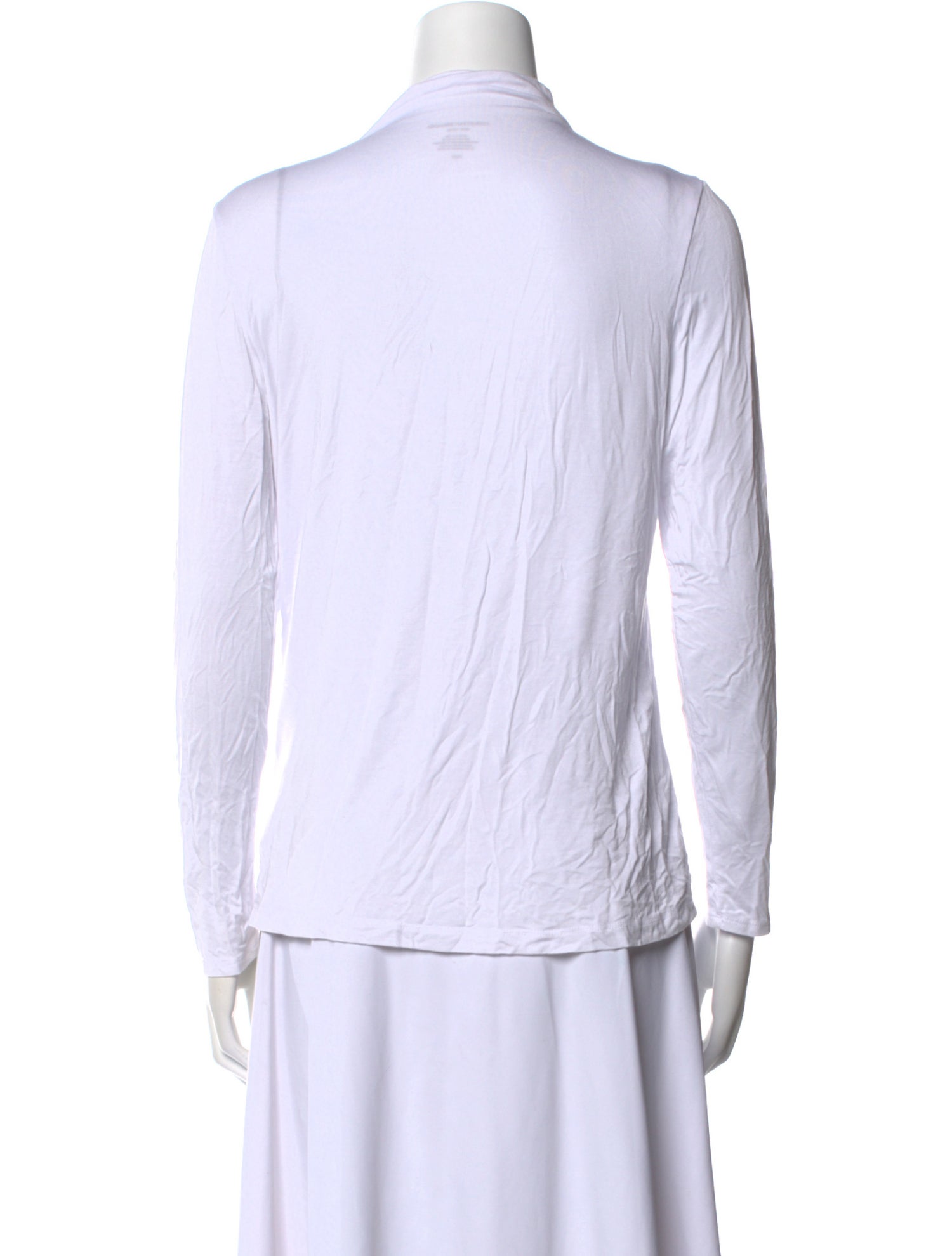 Christian Siriano Turtleneck Long Sleeve Top