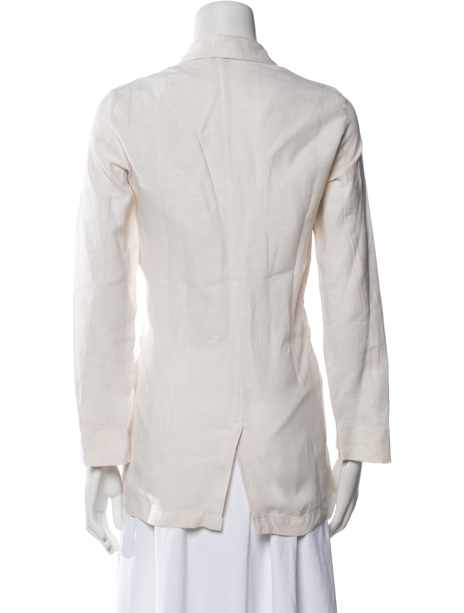 Christian Siriano Linen Blazer