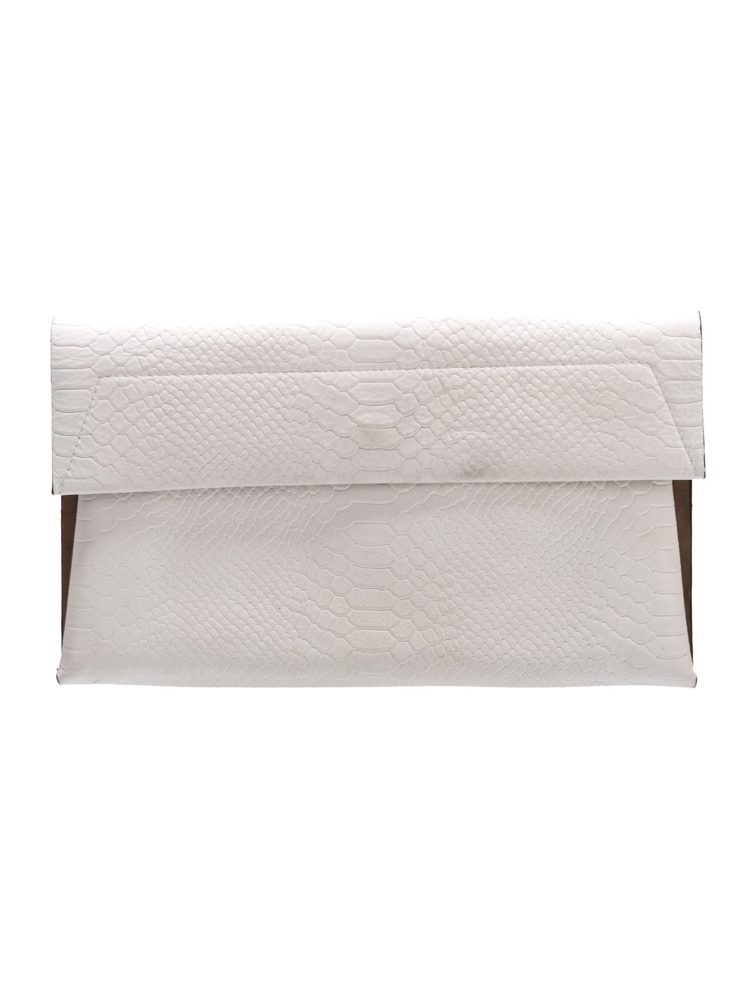 Christian Siriano Leather Clutch