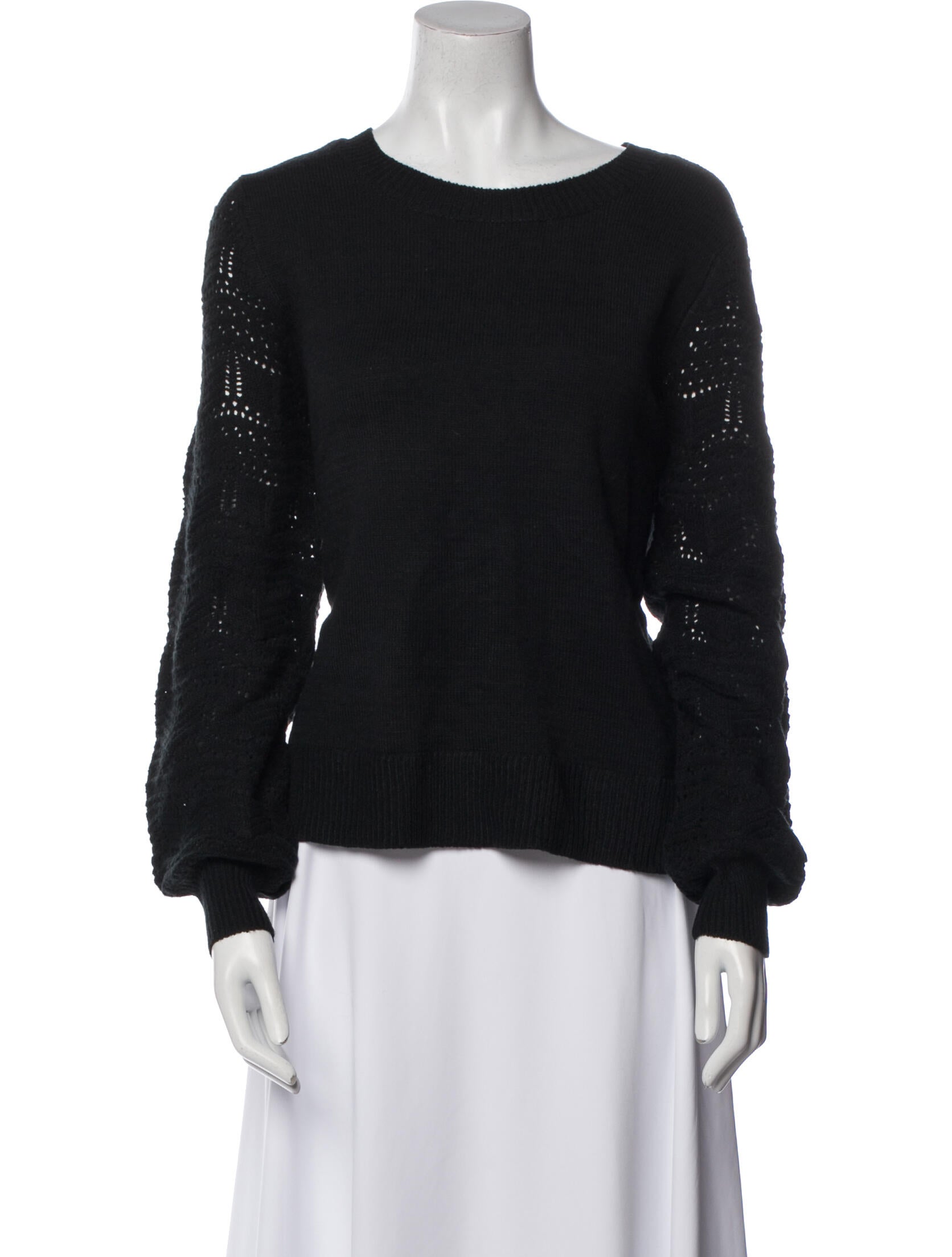 Christian Siriano Scoop Neck Sweater