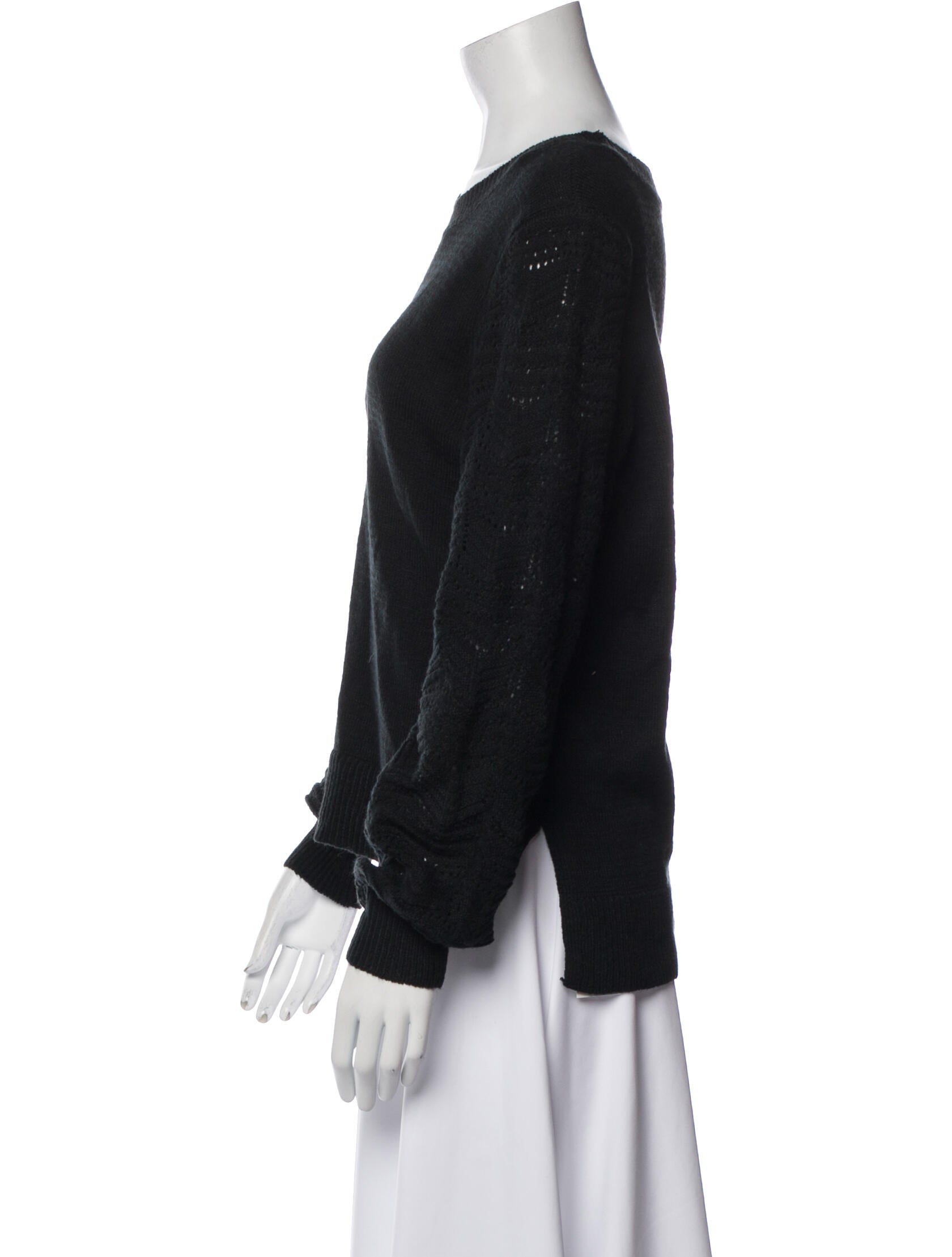 Christian Siriano Scoop Neck Sweater