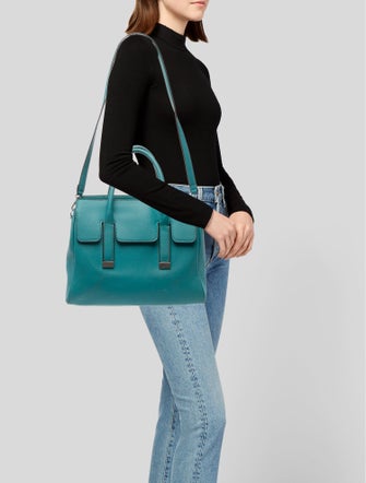 Christian Siriano Leather Shoulder Bag