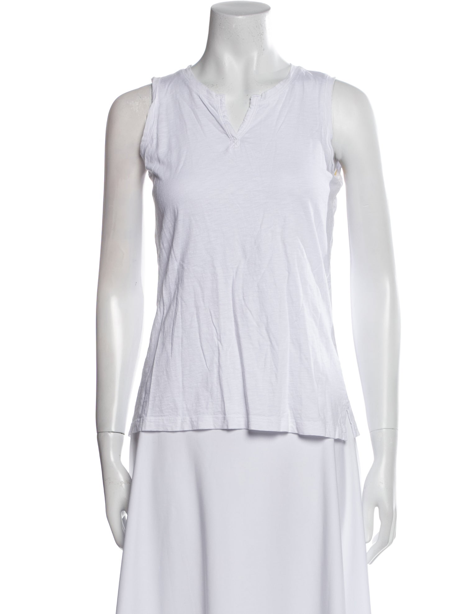 Christian Siriano V-Neck Sleeveless Top