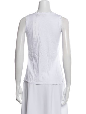 Christian Siriano V-Neck Sleeveless Top