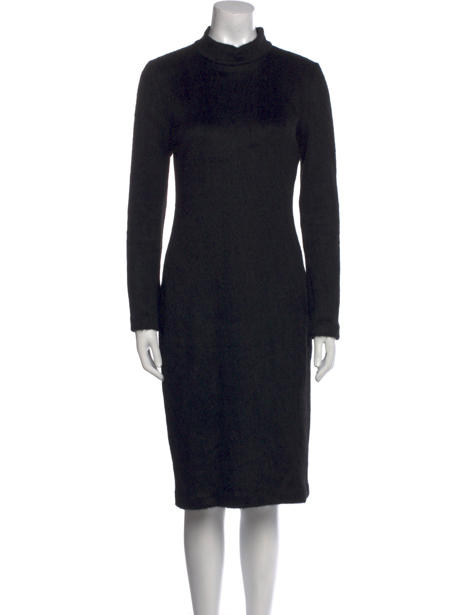 Christian Siriano Turtleneck Midi Length Dress