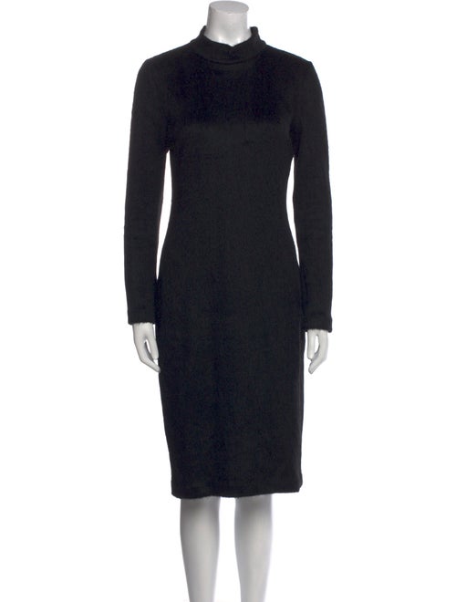 Christian Siriano Turtleneck Midi Length Dress