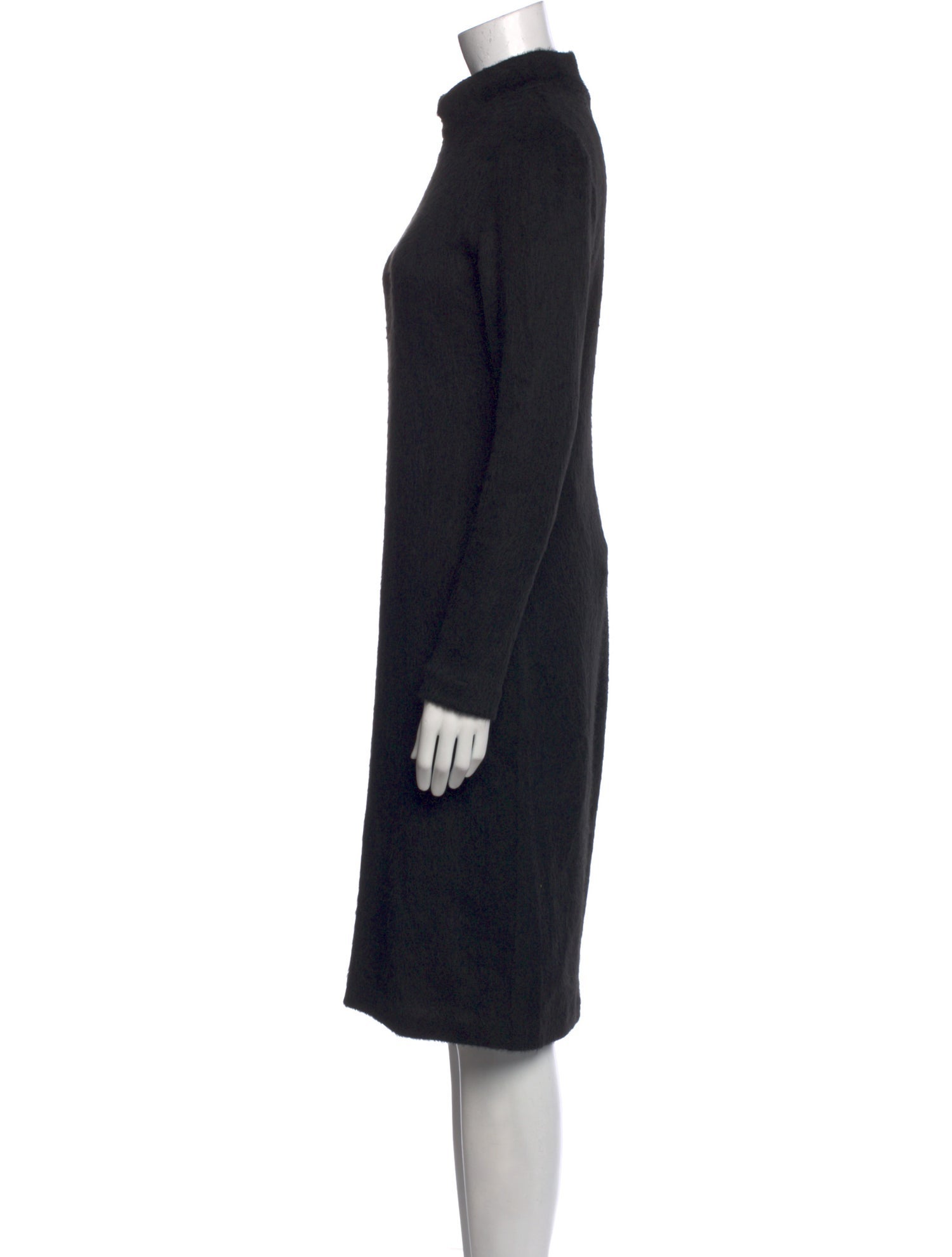 Christian Siriano Turtleneck Midi Length Dress