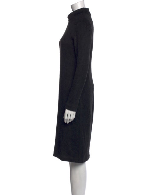 Christian Siriano Turtleneck Midi Length Dress