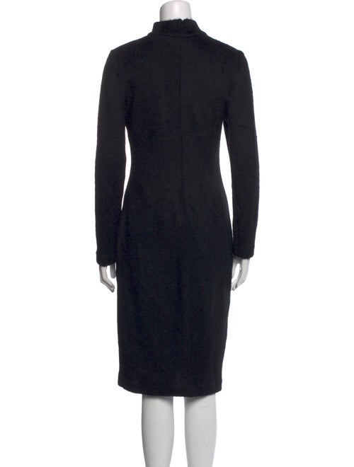 Christian Siriano Turtleneck Midi Length Dress