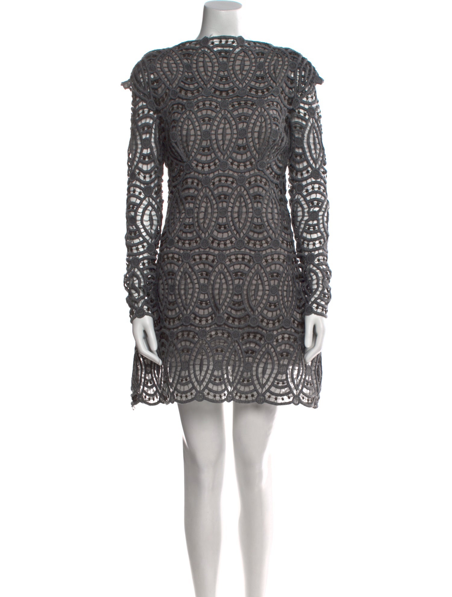 Christian Siriano Wool Mini Dress