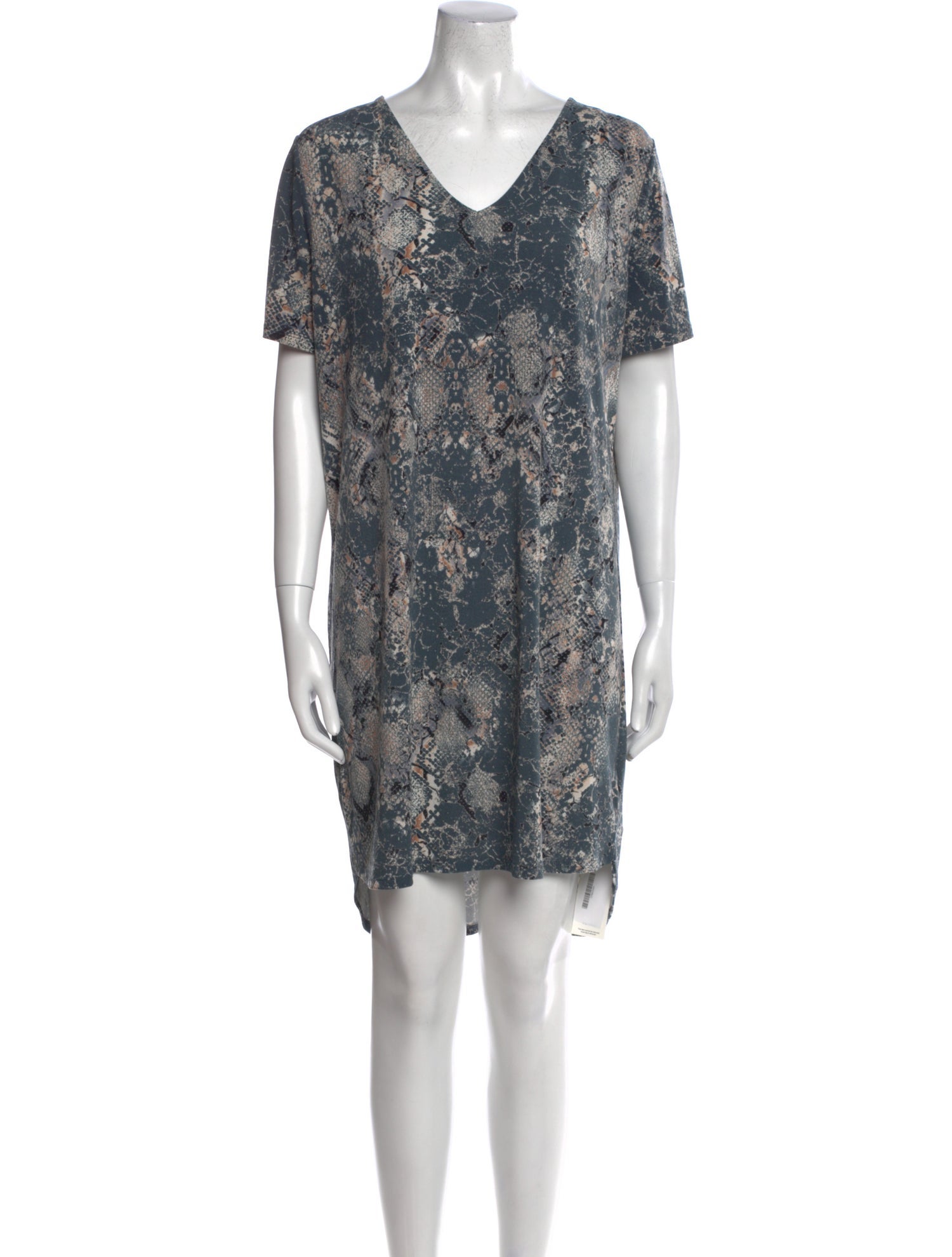 Christian Siriano Printed Mini Dress