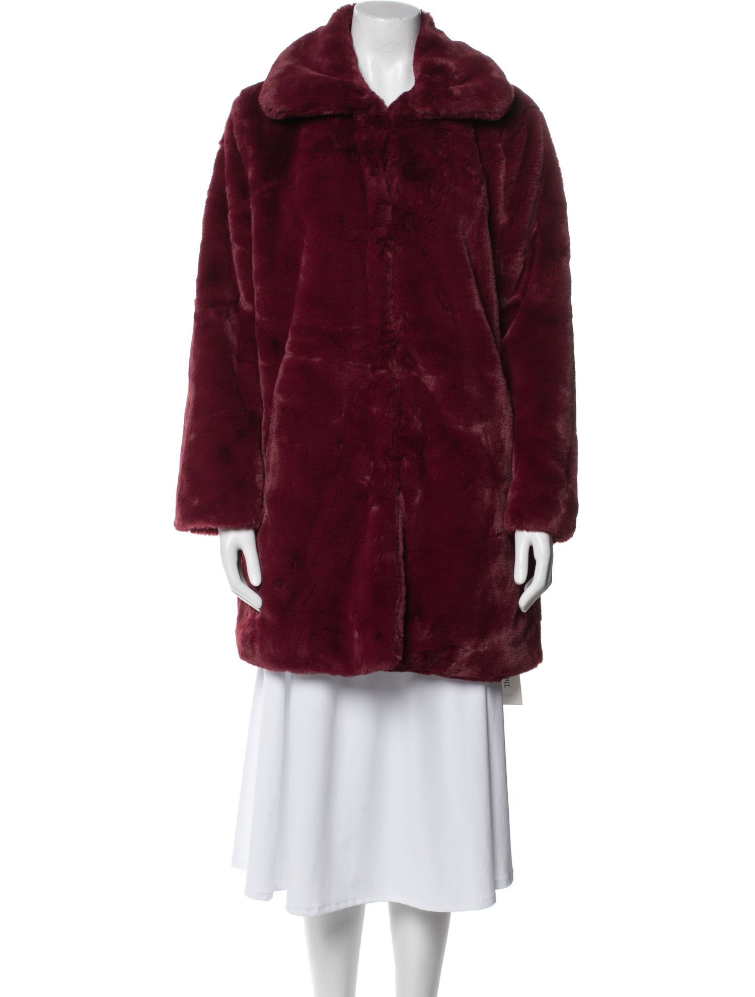 Christian Siriano Faux Fur Coat