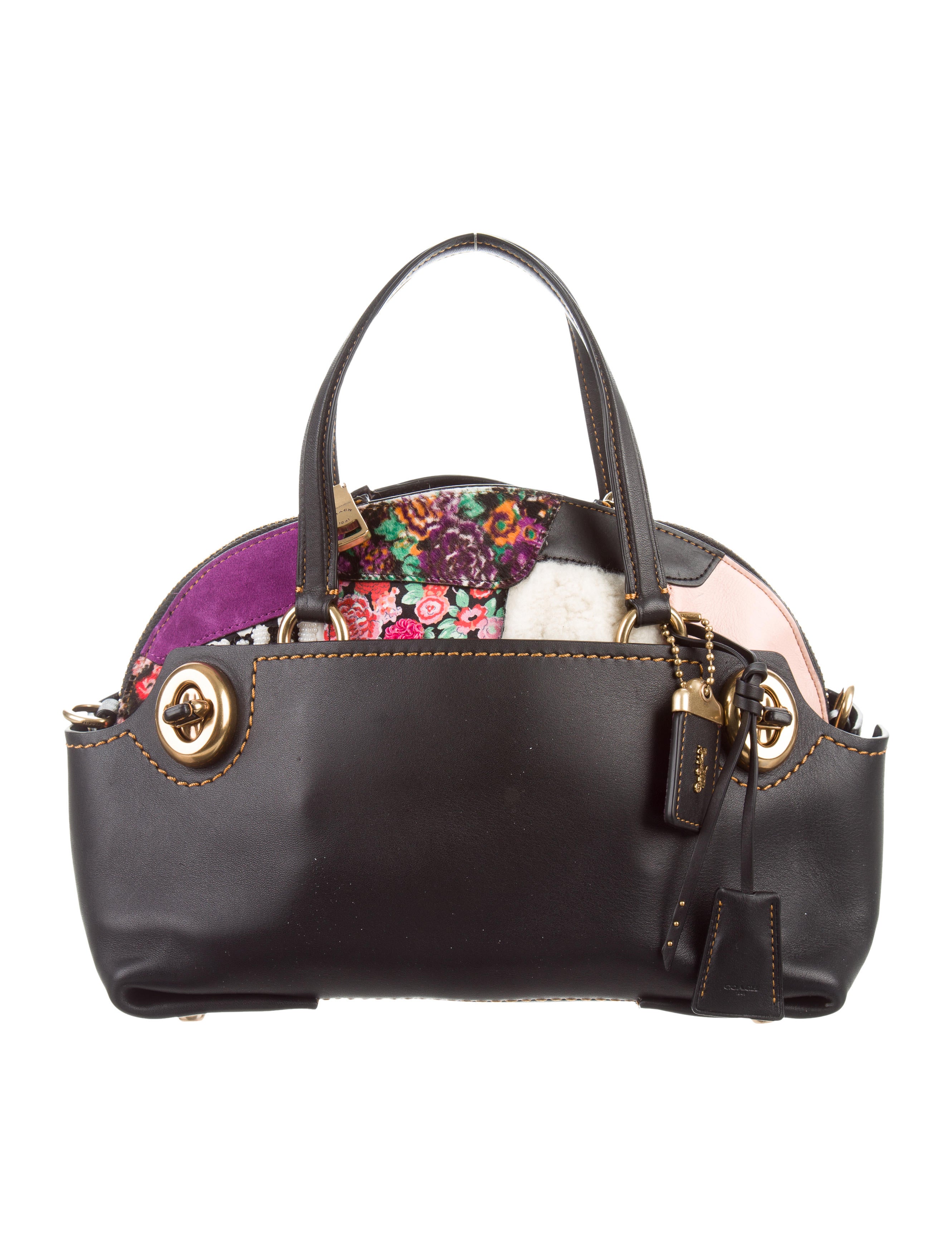 DoNotUse507 Coach 1941 Leather Patchwork Bag Handbags CHNFO20114