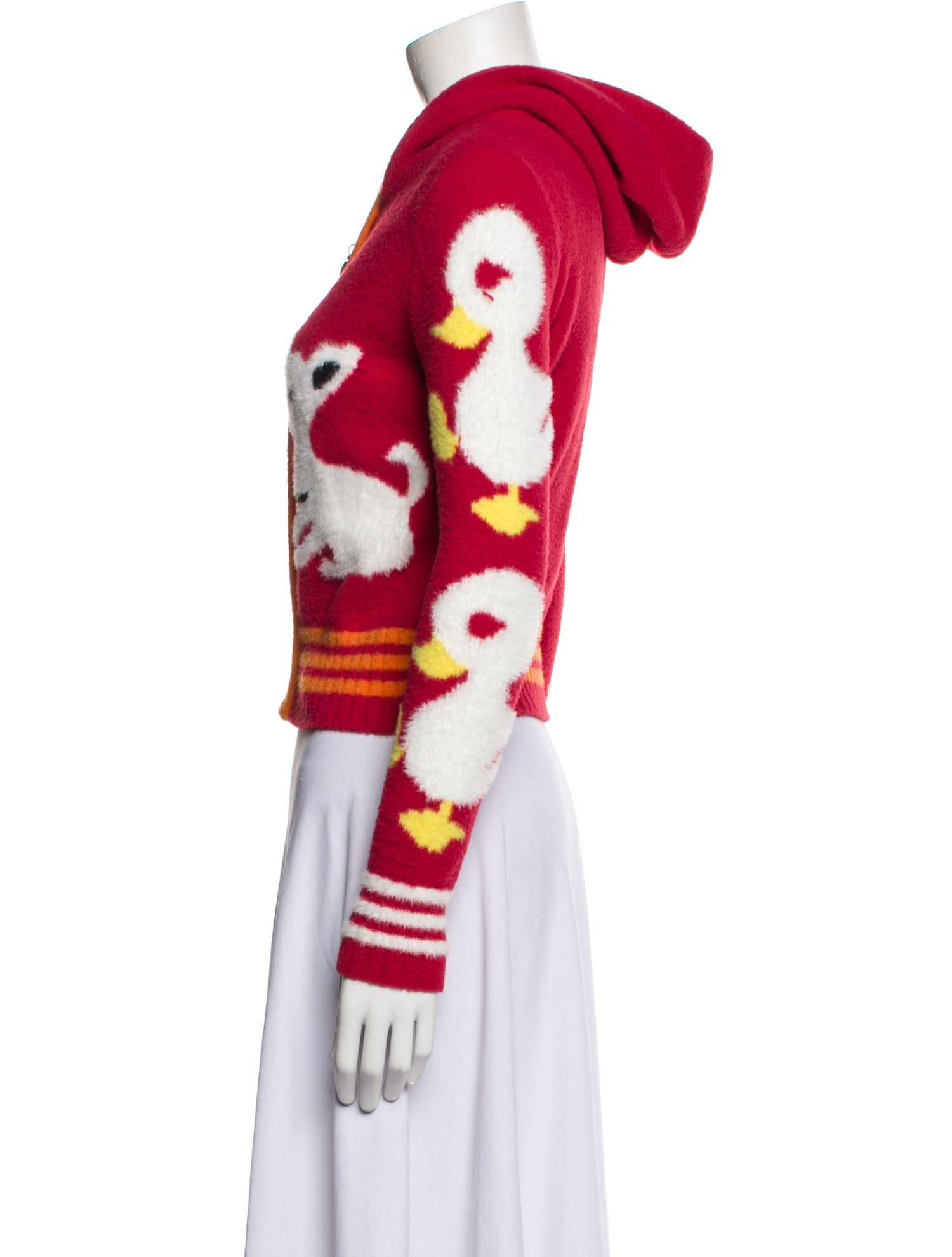 Chopova Lowena Printed Crew Neck Sweater