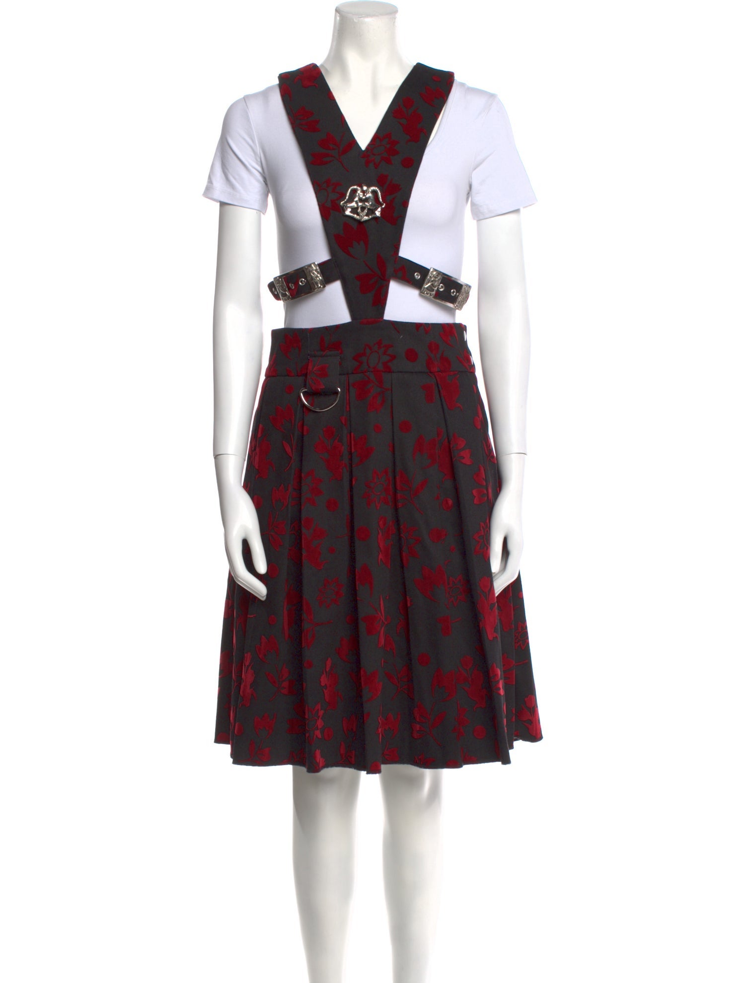 Chopova Lowena Printed Knee-Length Dress