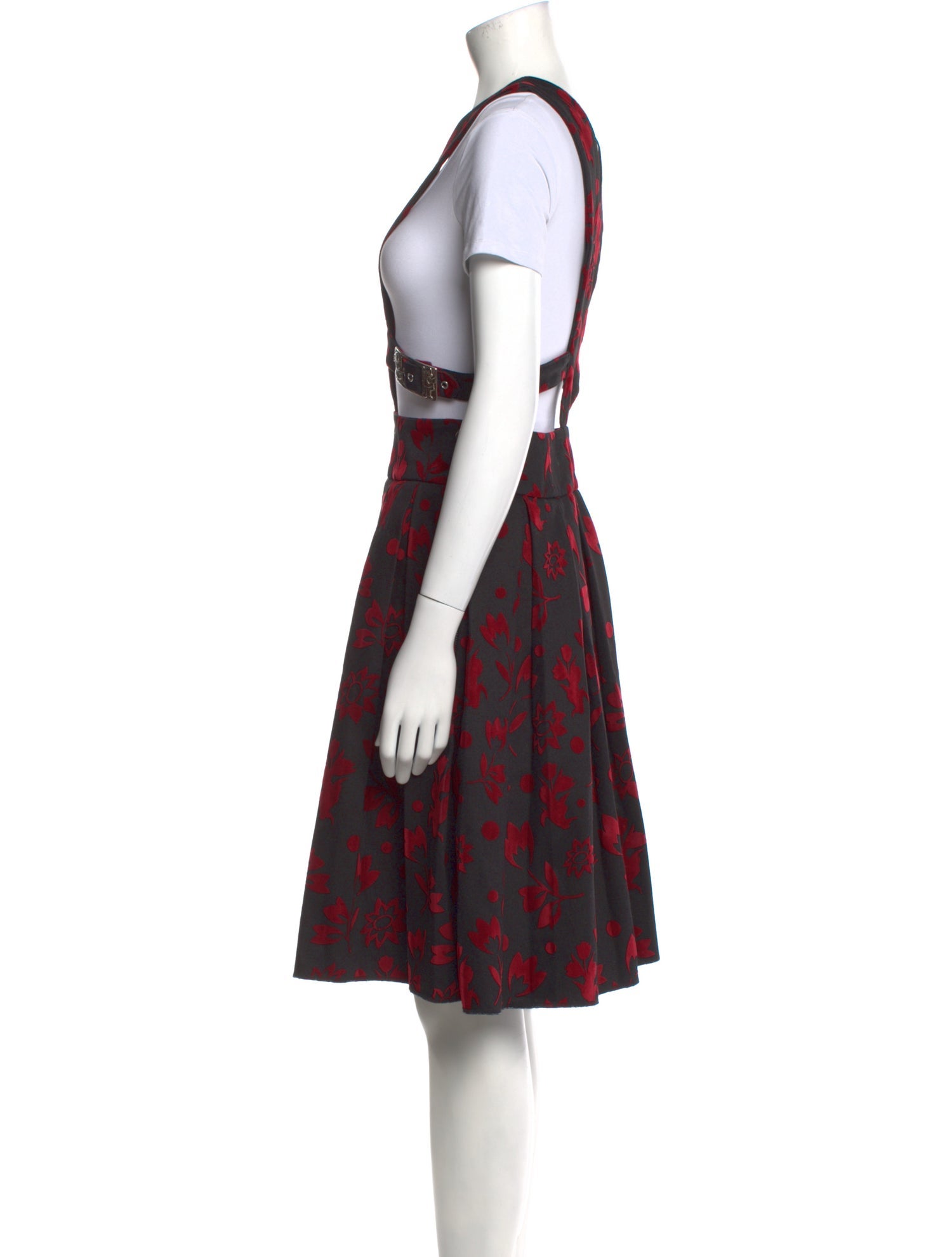 Chopova Lowena Printed Knee-Length Dress