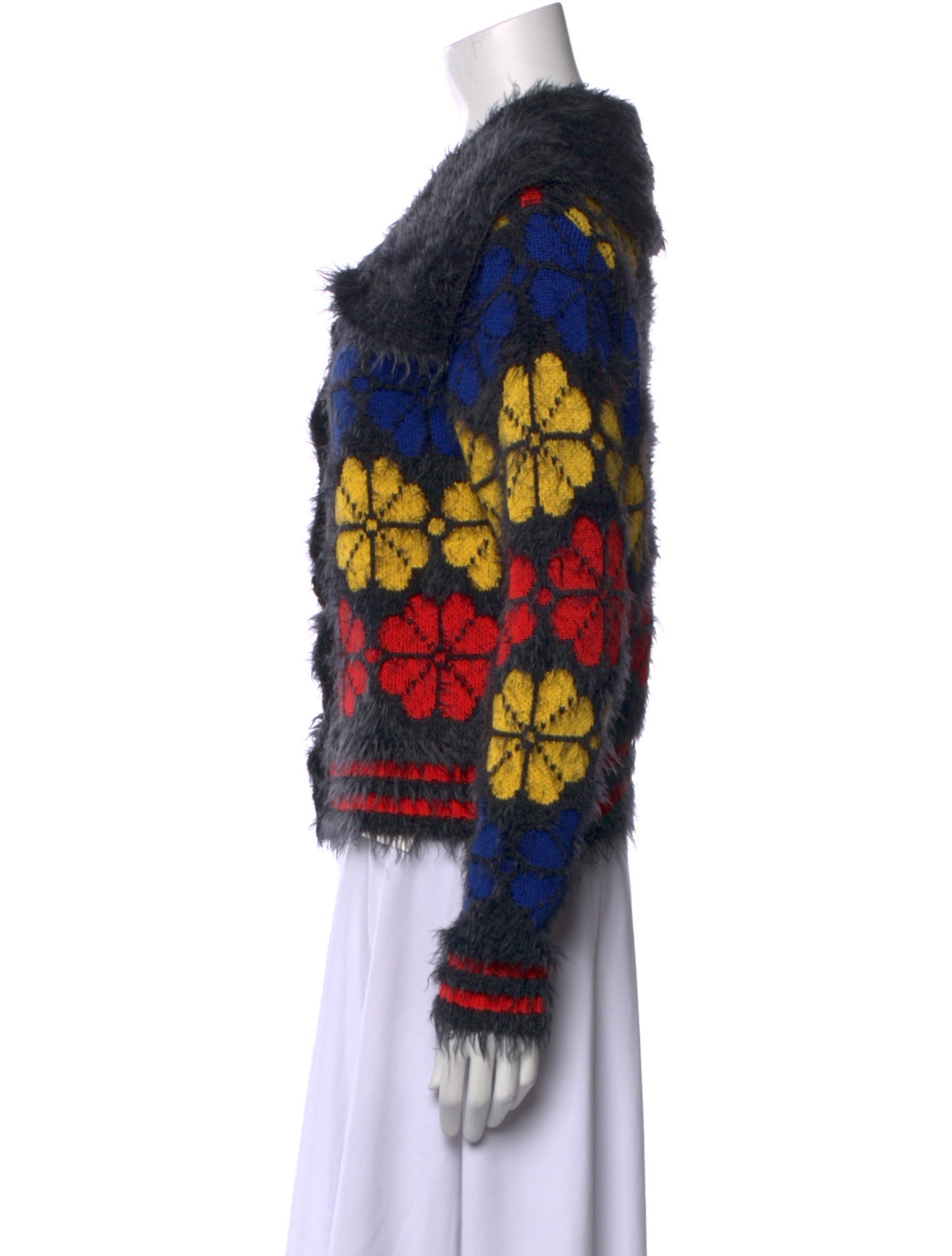 Chopova Lowena Printed Crew Neck Sweater