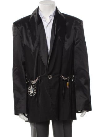 Chopova Lowena Chain Taif Virgin Wool Blazer