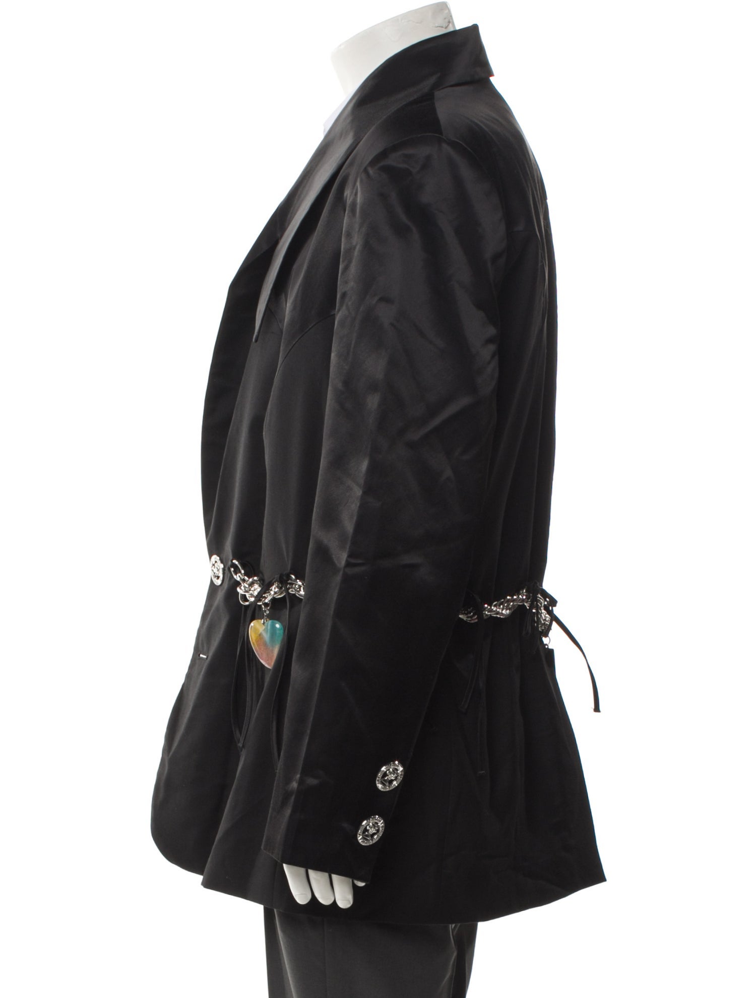 Chopova Lowena Chain Taif Virgin Wool Blazer