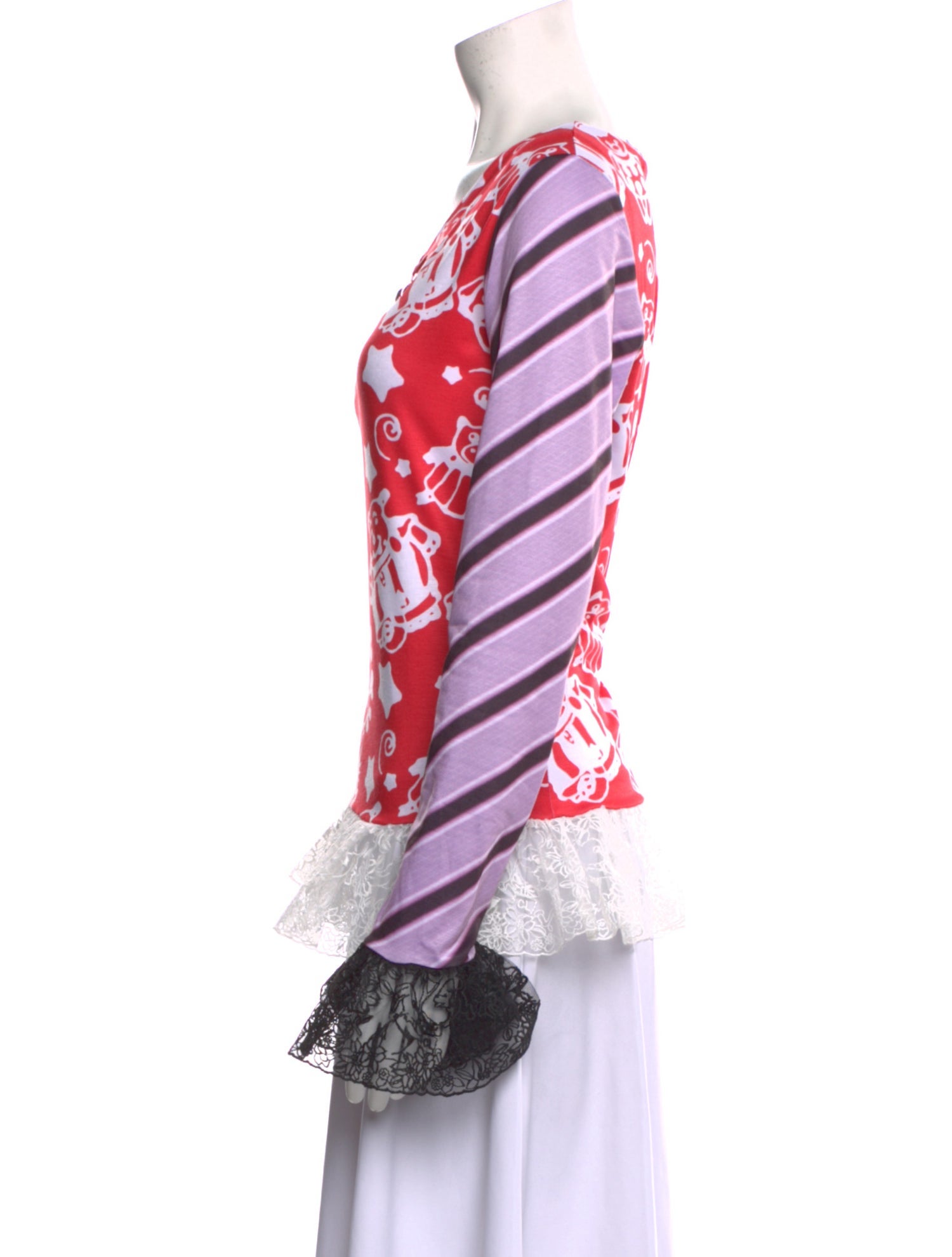 Chopova Lowena Printed V-Neck Tunic