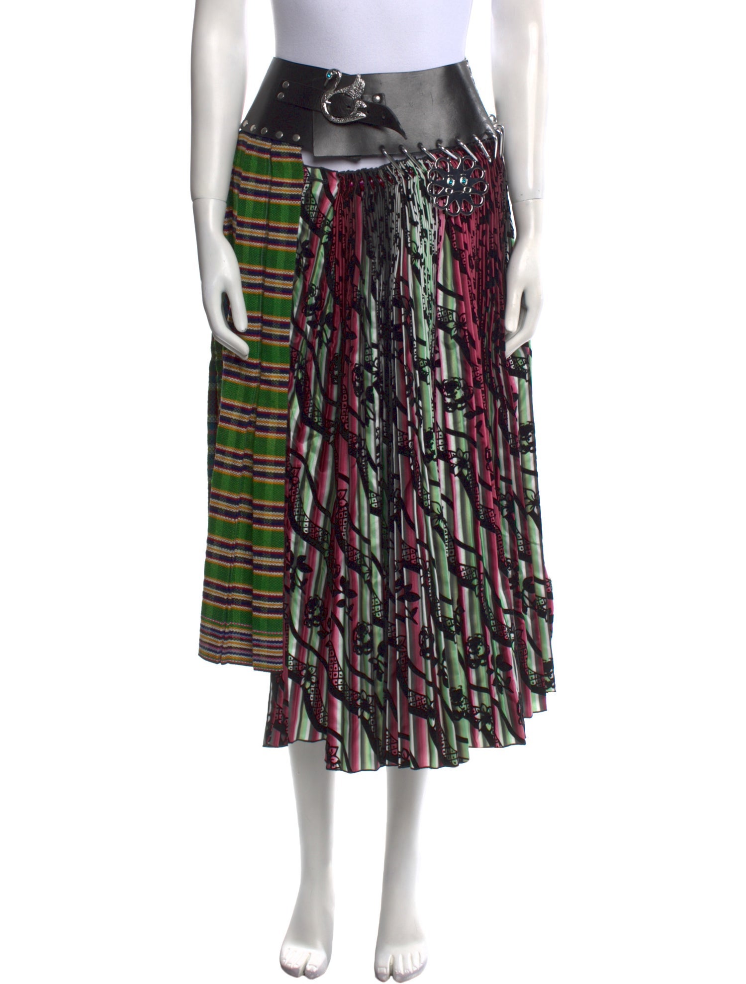 Chopova Lowena Printed Midi Length Skirt