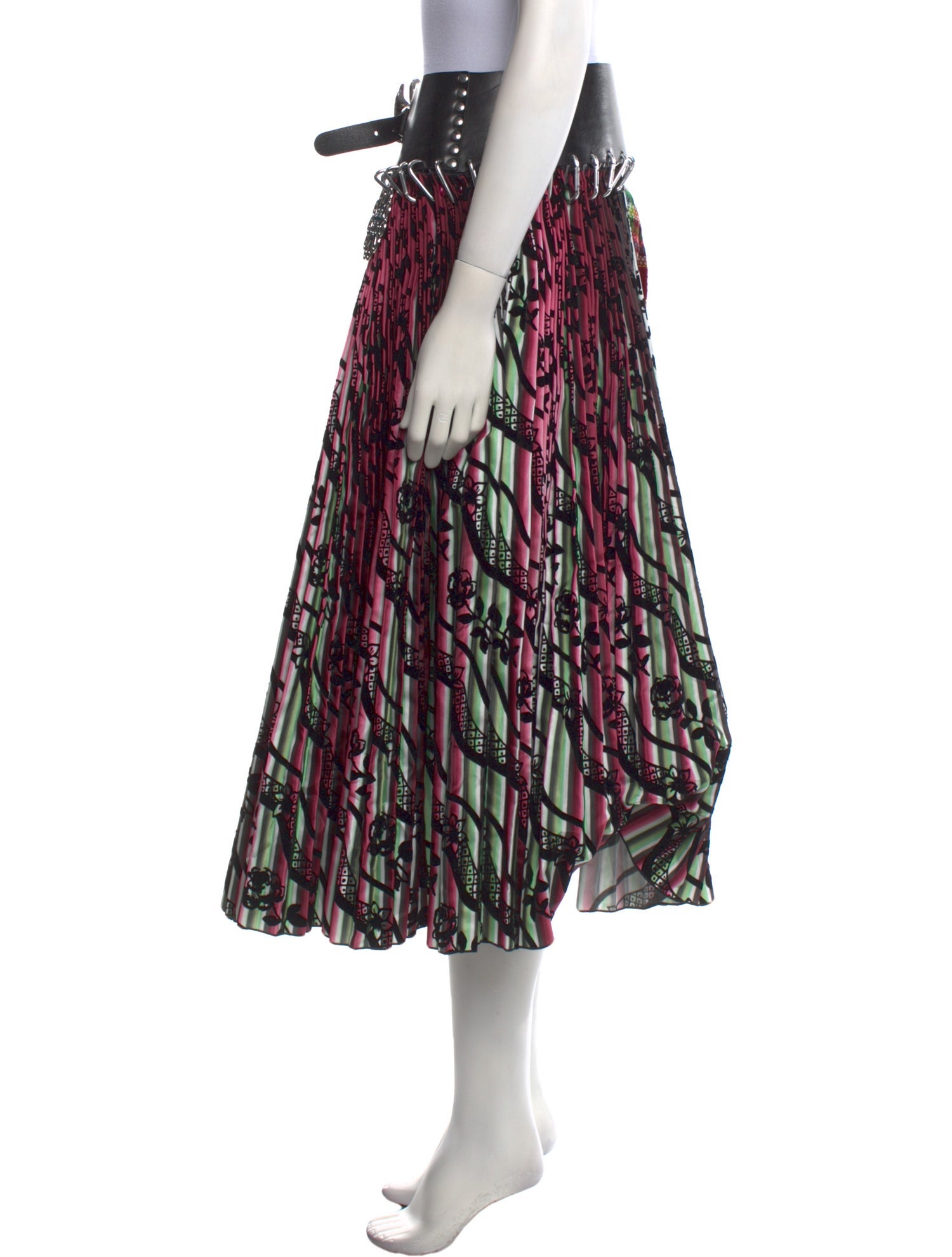 Chopova Lowena Printed Midi Length Skirt