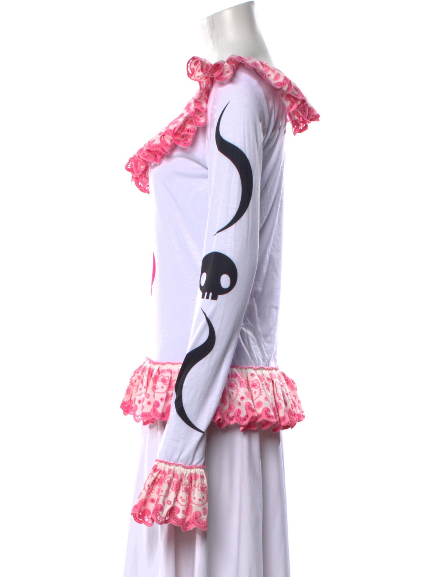 Chopova Lowena Printed Scoop Neck Top