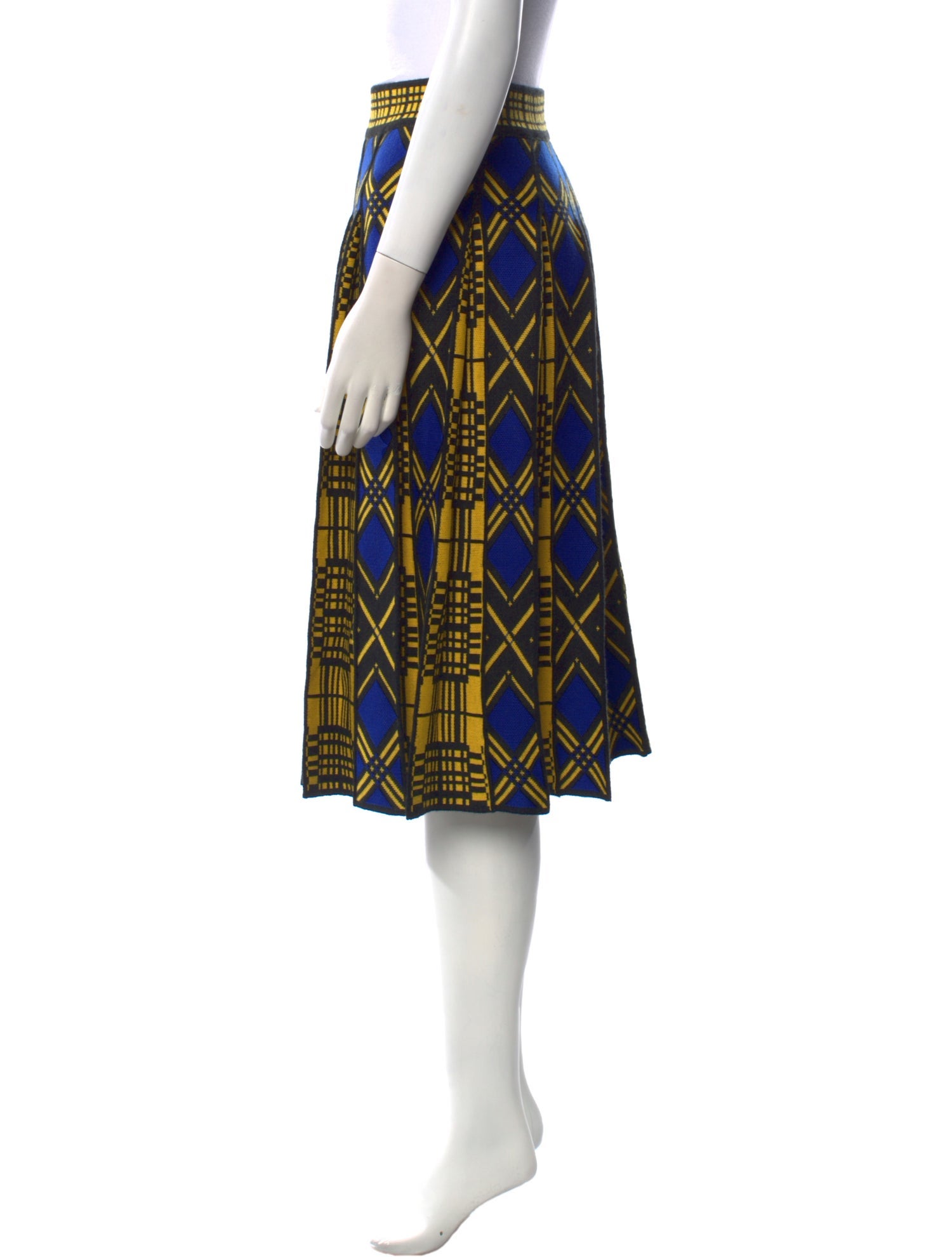 Chopova Lowena Printed Knee-Length Skirt w/ Tags