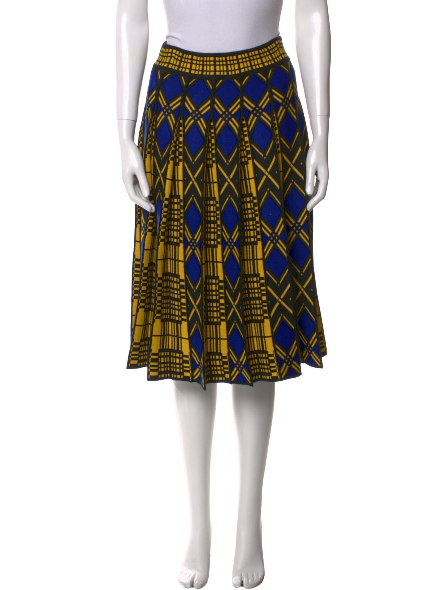 Chopova Lowena Printed Knee-Length Skirt w/ Tags