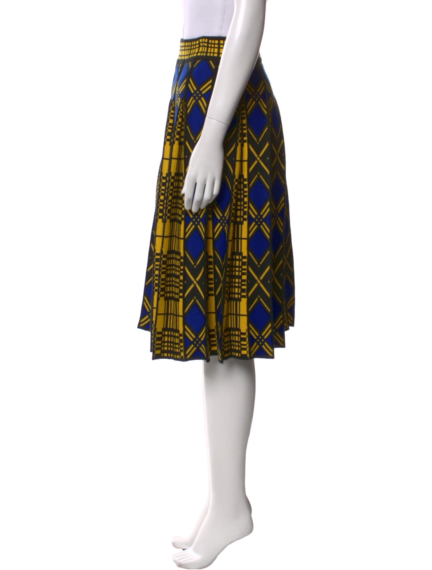 Chopova Lowena Printed Knee-Length Skirt w/ Tags