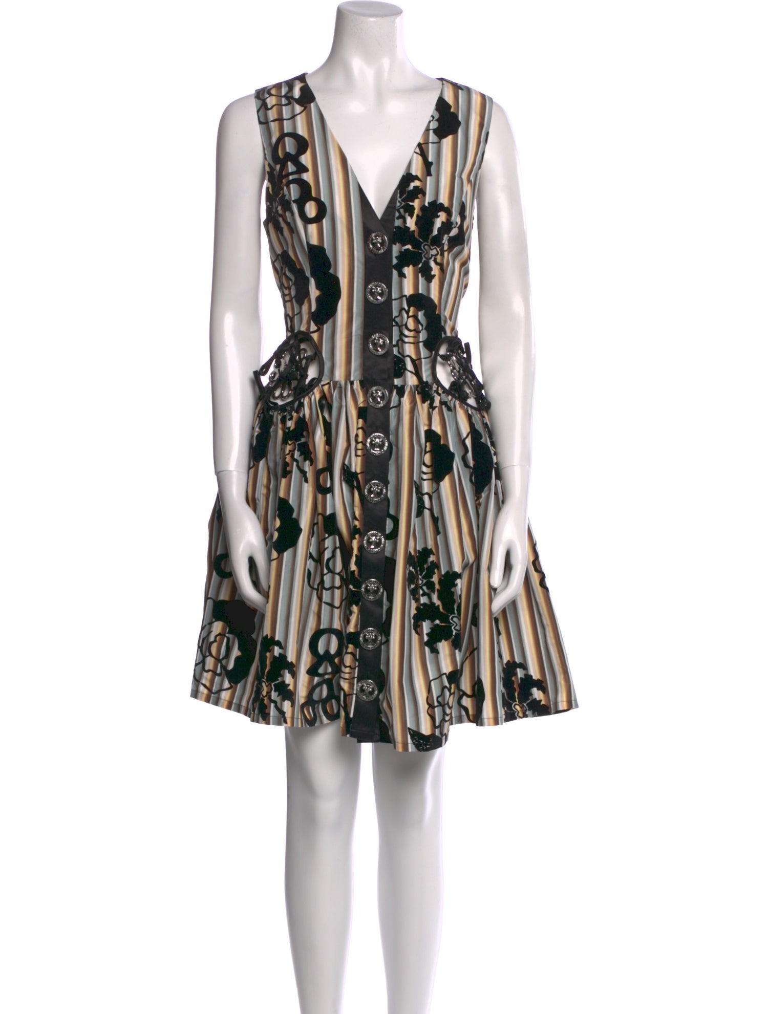 Chopova Lowena Printed Mini Dress