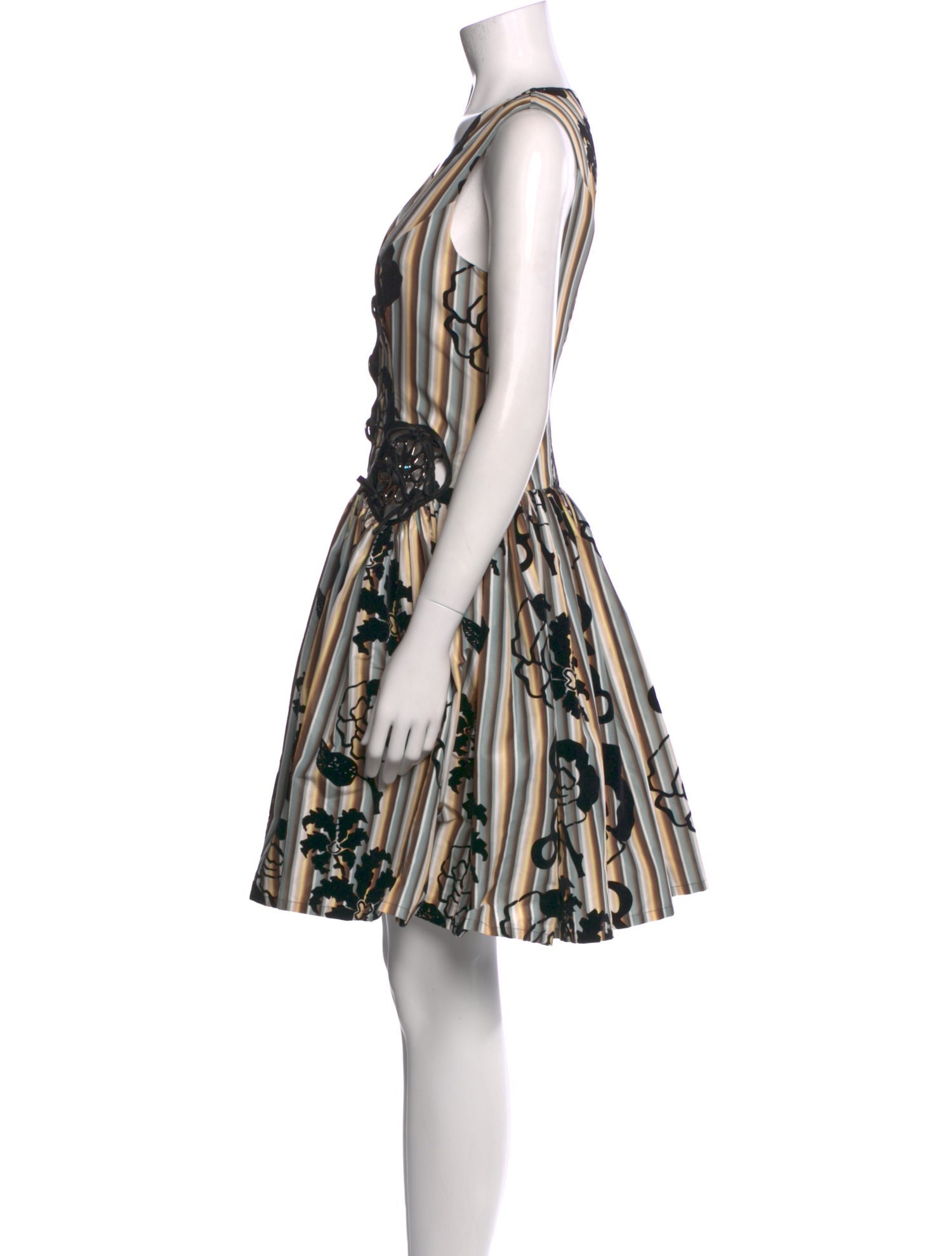 Chopova Lowena Printed Mini Dress