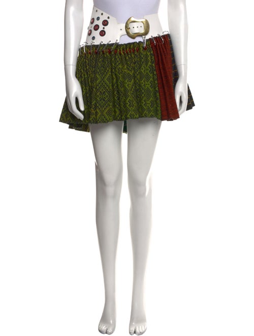 Chopova Lowena Wool Mini Skirt