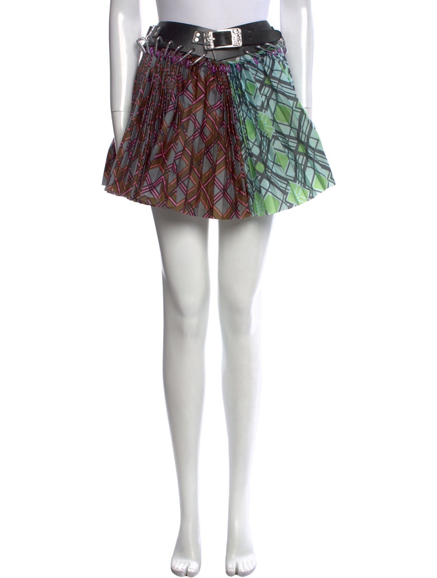 Chopova Lowena Printed Mini Skirt