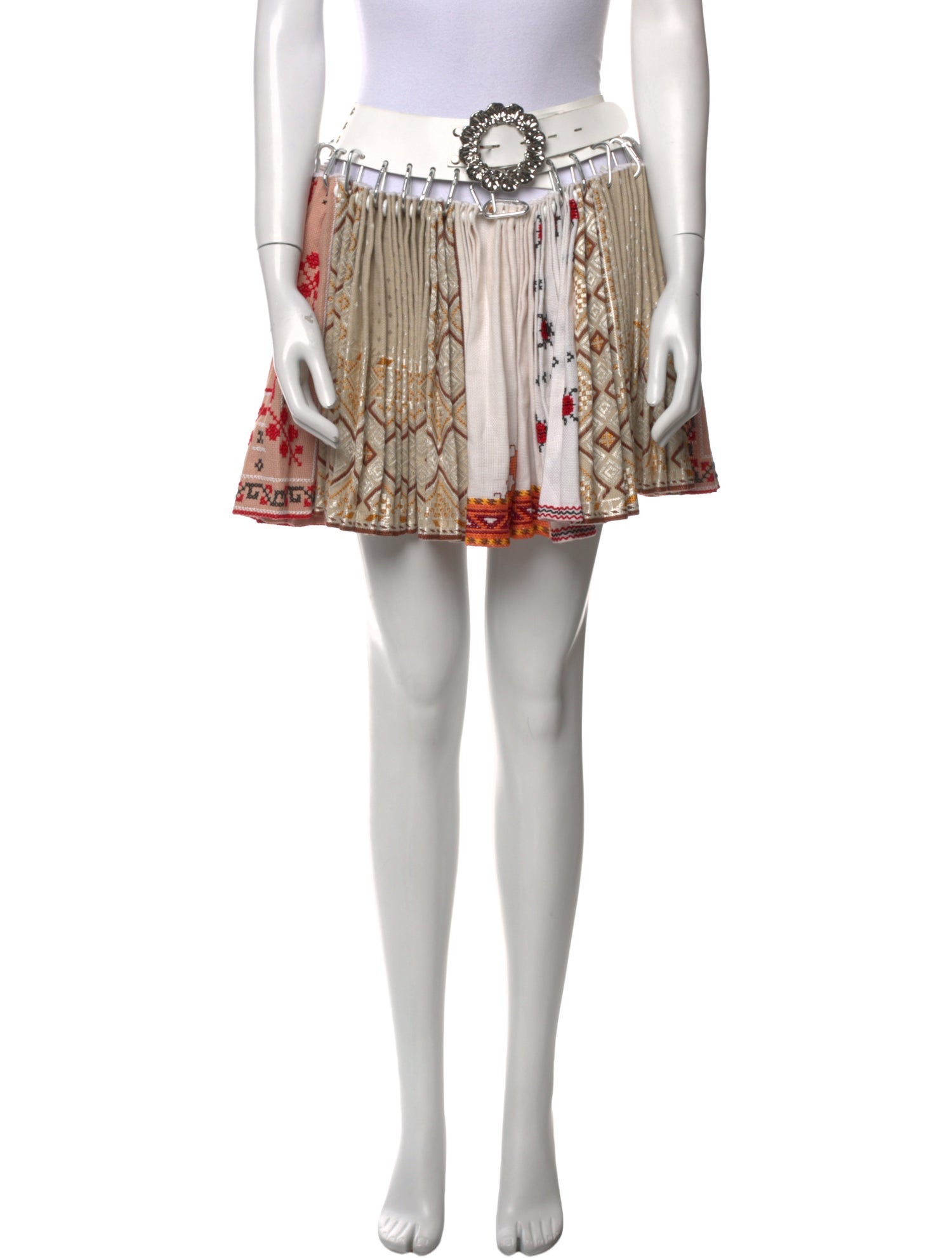 Chopova Lowena Printed Mini Skirt