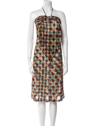 Chopova Lowena Printed Mini Dress