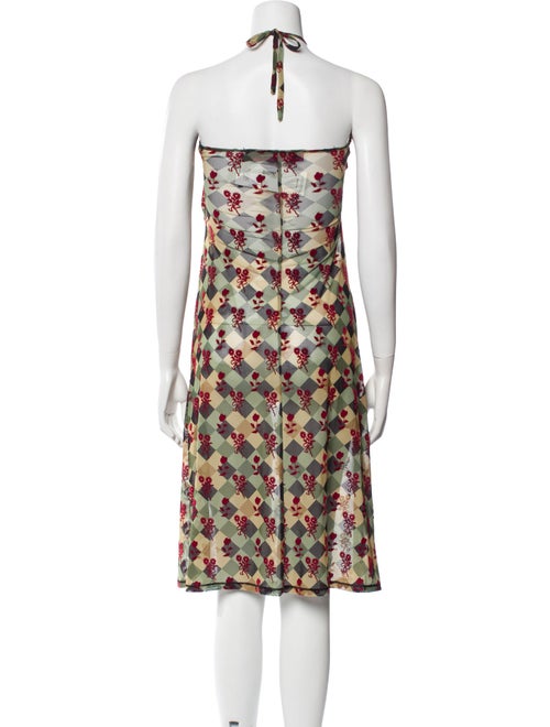 Chopova Lowena Printed Mini Dress