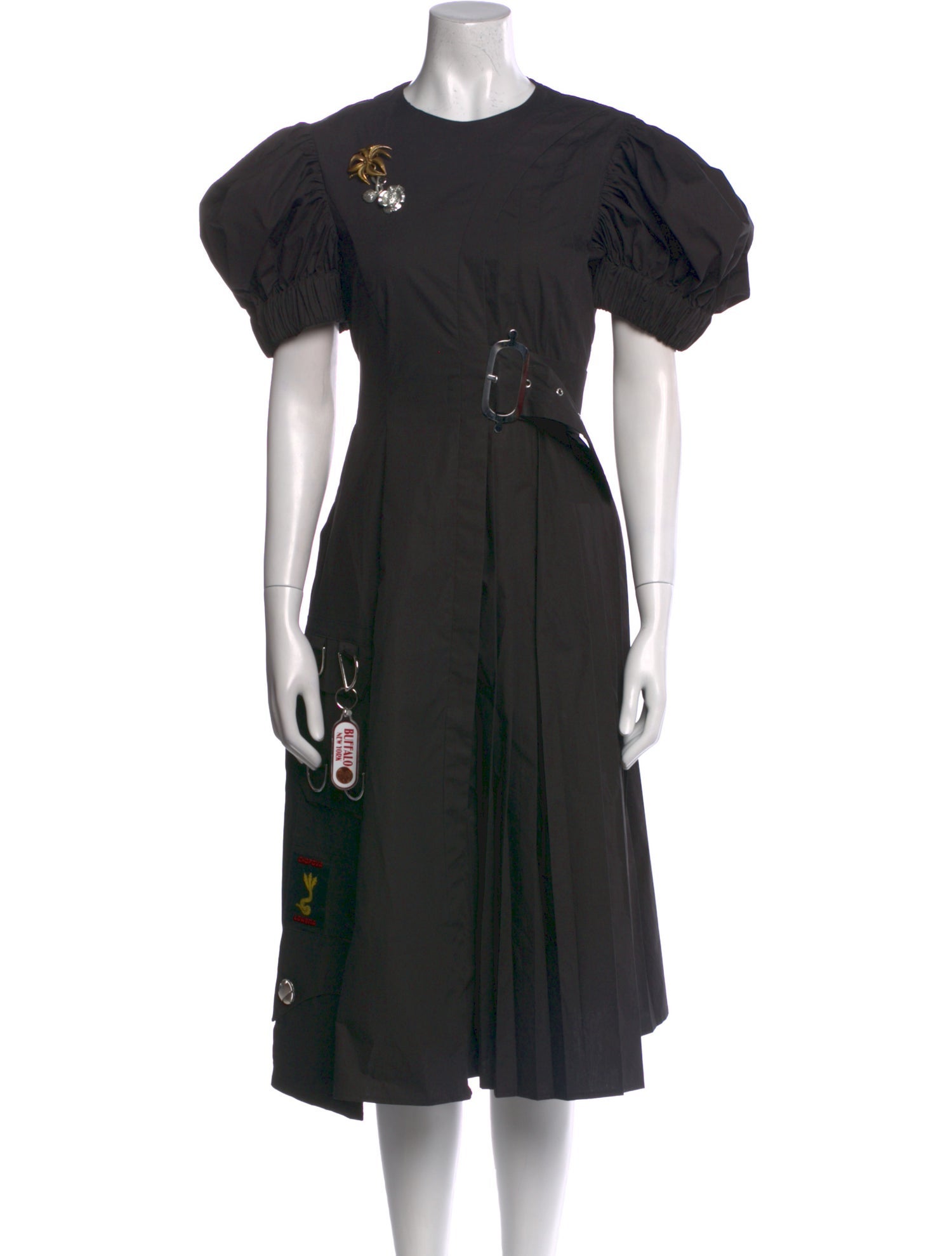 Chopova Lowena Crew Neck Midi Length Dress