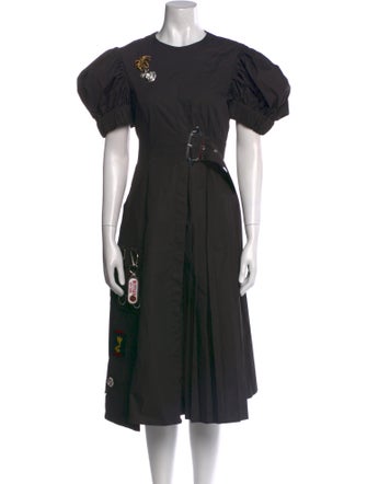 Chopova Lowena Crew Neck Midi Length Dress