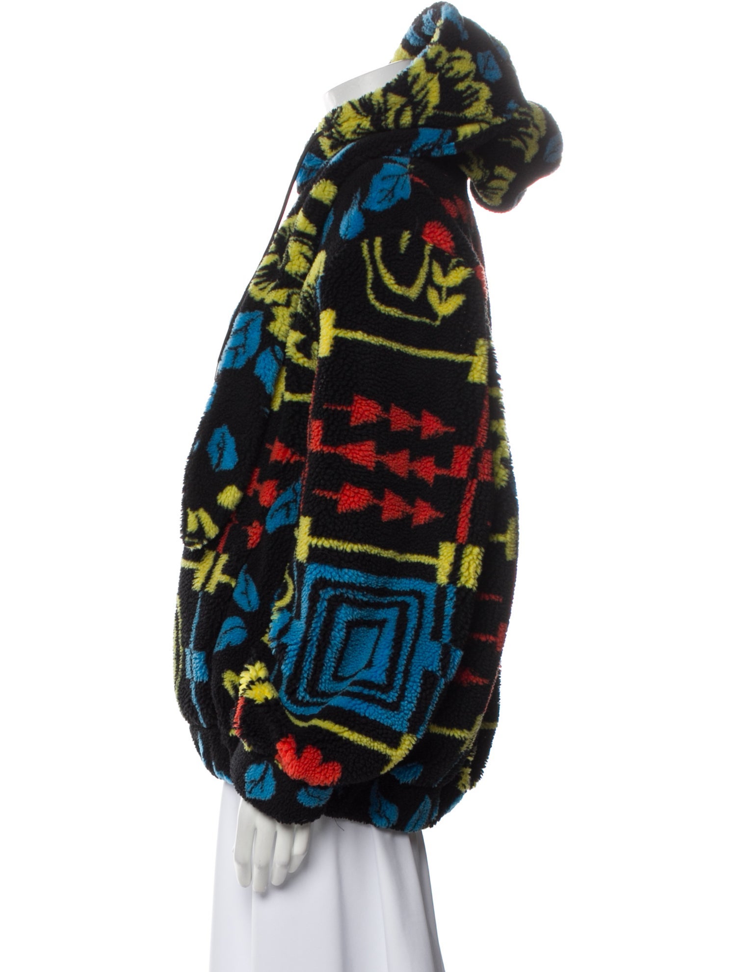 Chopova Lowena Printed Mock Neck Sweatshirt